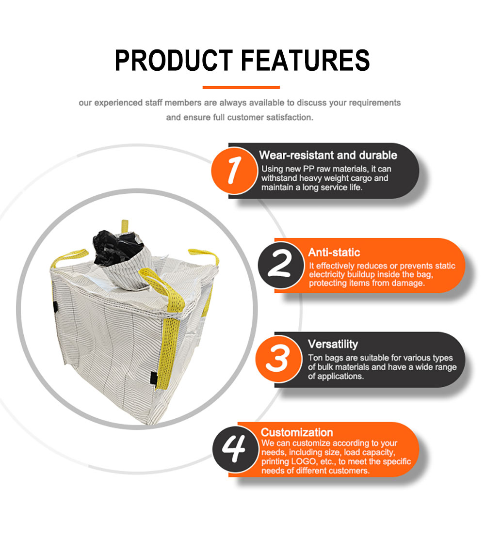 Antistatic bulk bags